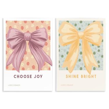 Imagem de Stupell Industries Conjunto de arte de placa de parede com frases inspiradoras com fitas, design de Courtney Haley, 48 x 33