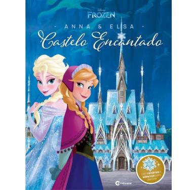 Imagem de Livro - CASTELO ENCANTADO DISNEY COM ADESIVOS - FROZEN