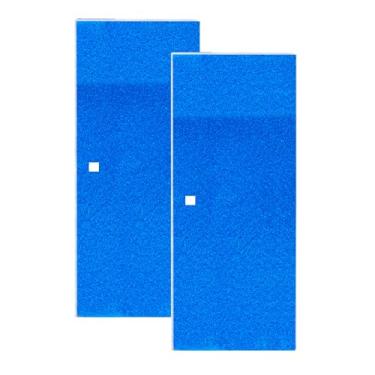 Imagem de Unidade de filtro de ar CA RV de 15,2 cm x 35,5 cm compatível com Coleman Mach ar condicionado – Pacote com 2 filtros de substituição para RV MERV6 unidade CA com orifício quadrado central para