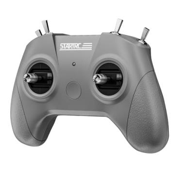 Imagem de menolana Controlador de simulador 8 canais ergonômico confortável pega FPV controlador de drone para treinamento de iniciantes simulador de drone remoto, Cinza