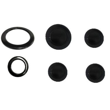 Imagem de Kit Espalhador Tampa Para Fogão Brastemp 5 Bocas - Bdd85