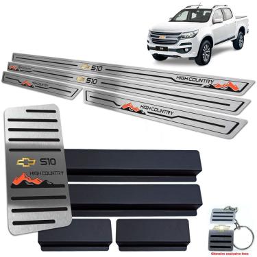 Imagem de Descanso De Pé + Soleira S10 High Country 2016 A 2021 Preto