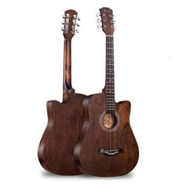 Imagem de Violão Acústico Folk Várias Cores - 38pol Destro - Fenshui, Cafe Mescl