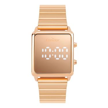 Imagem de Relógio Condor Feminino Digital Rosé - Comd1202aka-4j