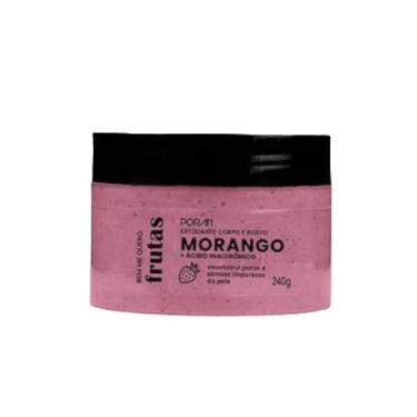 Imagem de Esfoliante Corpo e Rosto Morango Porán - Poran