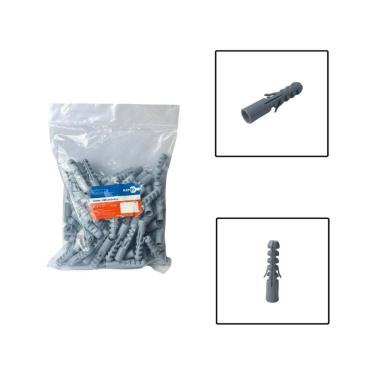 Imagem de Pacote Bucha Fixa Sem Anel 10X50Mm 100 Unidades