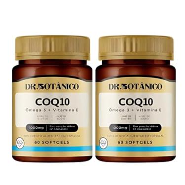 Imagem de KIT 2 UN COQ10 + OMEGA 3 + VIT. E 1000MG 60 SOFTGELS - DR. BOTANICO