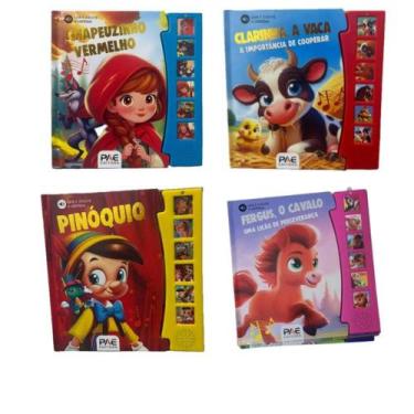 Imagem de Kit: Chapeuzinho Vermelho + Pinóquio + Clarinha A Vaca: A Importância 