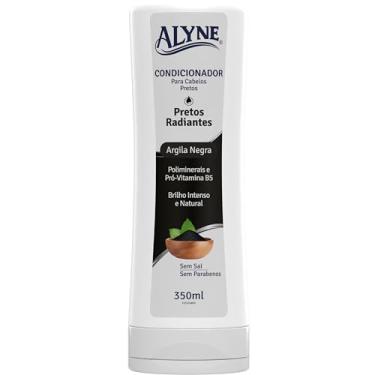 Imagem de Alyne, Condicionador para cabelos, Pretos Radiantes, 350 ml, Preto