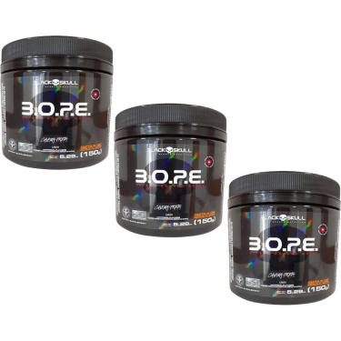 Imagem de Kit 3X BOPE Beta Pure - 150g Limão - Black Skull-Masculino