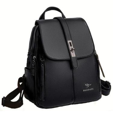 Imagem de Bolsa Feminina Mochila De Ombro Tiracolo De material ecológico - Numcl