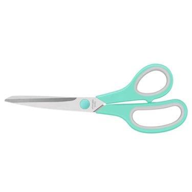 Imagem de Tesoura multiuso de 21,6 cm, lâminas de aço inoxidável e alças confortáveis - para escritório, casa, escola, costura e artesanato