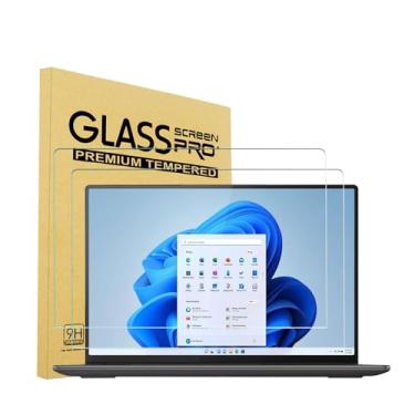Imagem de Pacote com 2 protetores de tela de vidro temperado de 40,6 cm para laptop HP Envy 16/HP Spectre x360 16/HP ZBook 16/HP ZBook Fury/Studio/Firefly 16 G9/EliteBook 860 865 G9 16 16, laptop com proporção