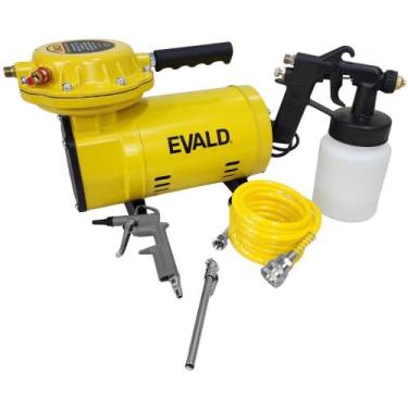 Imagem de Compressor Ar Direto 1/2POL 350W 1/2HP Kit 9 Acessórios Bivolt ECAD-35