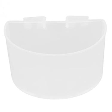 Imagem de Acouto : Feeder - 20 Unidades de Tigela de Comida de Plástico Copo de água Kit Conjunto de Calha Alimentadora de Gaiola - Copos de Prato Suprimentos para Animais de Estimação/pássaros/e Suprimentos