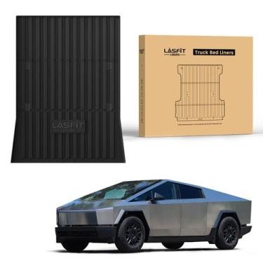 Imagem de Tapete de cama de caminhão LASFIT Premium Extra Thick para Tesla Cyber