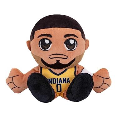 Imagem de Bleacher Creatures Indiana Pacers Tyrese Haliburton 8" NBA Kuricha Sitting Plush - Soft Chibi Inspired NBA Superstar