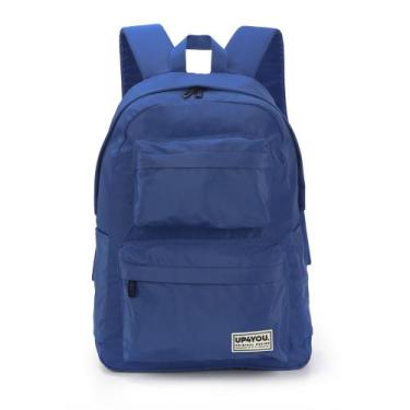 Imagem de Mochila De Costas Crinkle Juvenil Original Up4you Luxcel, Azul
