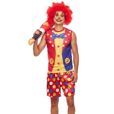 Imagem de Fantasia Palhaço Adulto Masculino Roupa Carnaval - Fantasias Super,  P