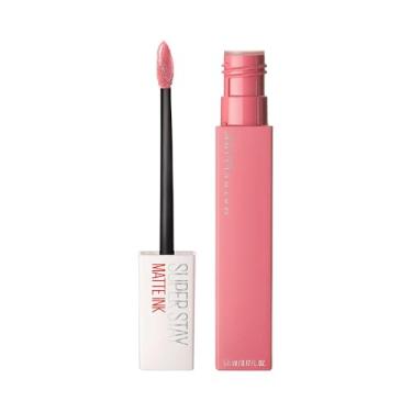 Imagem de Maybelline SuperStay Matte Ink Batom Líquido Matte Longa Duração 16H com Aplicador Preciso, Não Transfere e Cor Intensa, Acabamento Matte Confortável, Cor 10 Dreamer Rosa Nude, 5ml