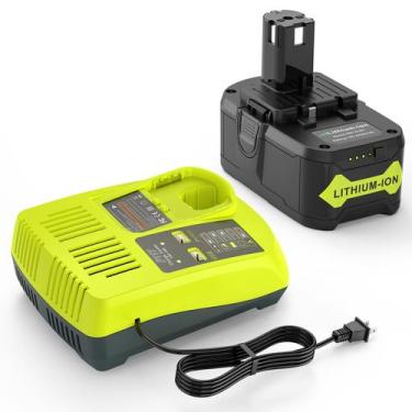 Imagem de Carregador de bateria Combo Futurebatt 18V Íon de lítio 6.0Ah 110V