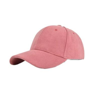 Imagem de Boné Snapback Unissex de Camurça - Estilo Retrô Hip Hop para Outono/In