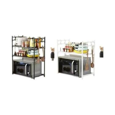 Imagem de Prateleira De Armazenamento Multi-Nível Para Bancada De Cozinha, Organ