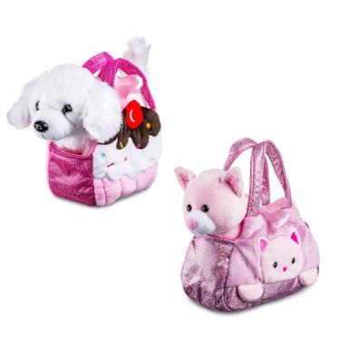 Imagem de Bolsa Infantil Cutie Handbags Brinquedo +3 Anos Pelúcia Colecionável Multikids