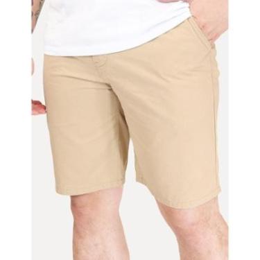 Imagem de Bermuda Levis Masculina Sarja Chino Straight Cáqui Claro-Masculino