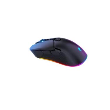 Imagem de Mouse Óptico com Fio USB, 7 Botões, RGB, 7200 DPI, Preto, Cabo 1,5m, Design Ergonômico, EMW130, para Computador, 12x6,5x3,5cm