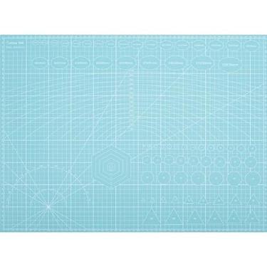 Imagem de Base De Corte Dupla Face Patchwork Artesanato Cores(Blue(A2 60 * 45))