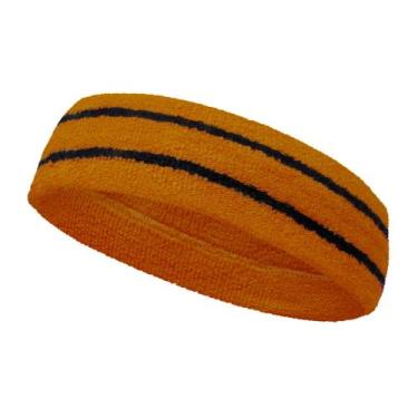 Imagem de Bandana de basquete em tecido felpudo, comprido, grosso e mais largo -