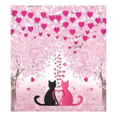 Imagem de Blueangle Capa de ímã de máquina de lavar louça, coração preto, decoração frontal para lava-louças, decalques de armário doméstico, adesivos de eletrodomésticos, adesivo magnético para decoração de