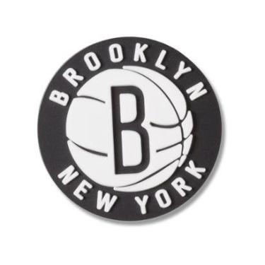 Imagem de Jibbitz Crocs Nba Brooklyn Nets Único-Unissex