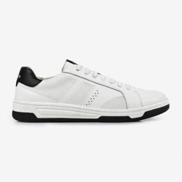 Imagem de Sapatênis Calce Fácil Ferracini Vox Branco Casual 8059-617C-Masculino