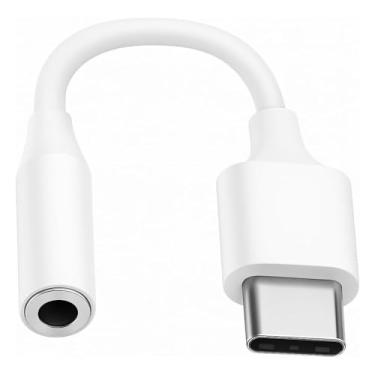 Imagem de Cabo Adaptador P2 3.5mm para USB Tipo C, Conversor de Áudio Universal Compatível com Fones de Ouvido, Smartphone, Notebook, Headset, Dispostivios Porta USB-C