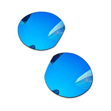 Imagem de Combine8 Lentes de reposição para óculos de sol Oakley Meta HSTN, Azul gelo, 60 Millimeters