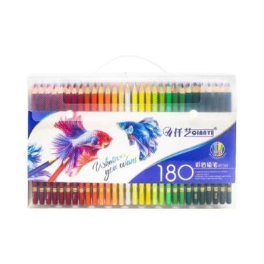 Imagem de Conjunto Profissional De Lápis De Cor a Óleo Para Madeira Macia 48/120