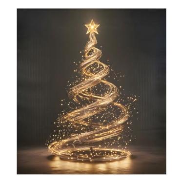 Imagem de STAYTOP Capa magnética brilhante para máquina de lavar louça, árvore de Natal e estrelas, 58 x 66 cm, capa decorativa para geladeira para porta da frente, adesivo, máquina de lavar, painel de