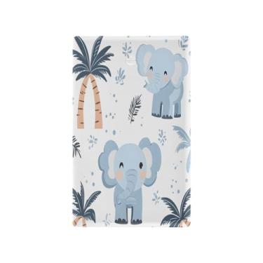 Imagem de Wassud Capa decorativa para interruptor de luz de elefante, capa decorativa para tomadas elétricas, em branco, 11 x 7 cm