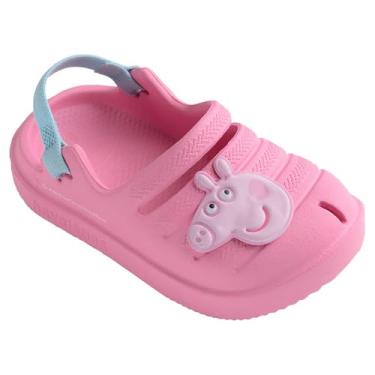 Imagem de Chinelo Havaianas Baby Clog Peppa Pig Pink Lemonade 19/20