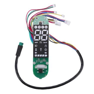 Imagem de Keenso Substituição do Painel para 4 Scooters Ultra Elétricos, Placa de Circuito PCB de Exibição Clara Em Tempo Real Com Função de Sinal de Giro, para Maior Segurança e Controle