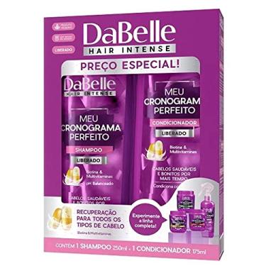 Imagem de Dabelle Kit Shampoo + Condicionador Meu Cronograma Perfeito 450Ml