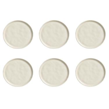 Imagem de Conjunto Pratos Sobremesa 06 Peças Linhas Clay Porto Brasil