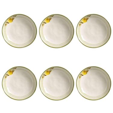 Imagem de Conjunto De Pratos Fundos 06 Peças Bio Lemon Porto Brasil