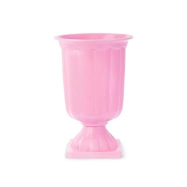 Imagem de Vaso Grego para Decoração – Toque Clássico para Casa, Sala e Eventos, Design Elegante(Rosa BB)