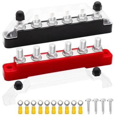 Imagem de Bloco de distribuição de energia Battery Bus Bar Aienxn 150A 12V