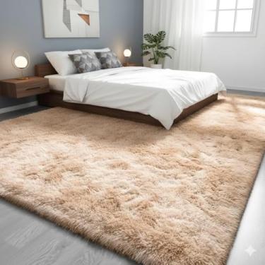 Imagem de Tapete Felpudo Sala ou Quarto 2,00 x 1,50 (Beje Mesclado)