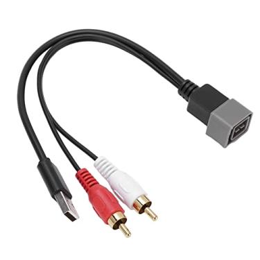 Imagem de Acouto Substituição do Cabo Adaptador Divisor USB para de 23 Cm / 9,06 pol, Juke (2011-2013), Solução Fácil de Plug e Carro