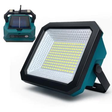 Imagem de Lanterna Refletor Solar Luminaria Led Emergencia Iluminaçao Camping Qu